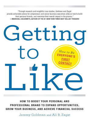 cover image of Getting to Like